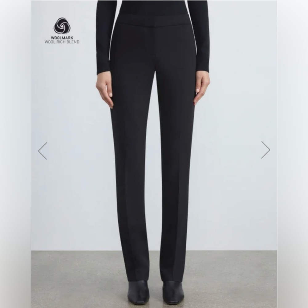 Lafayette 148 New York Wool Double Face Barrow Pant